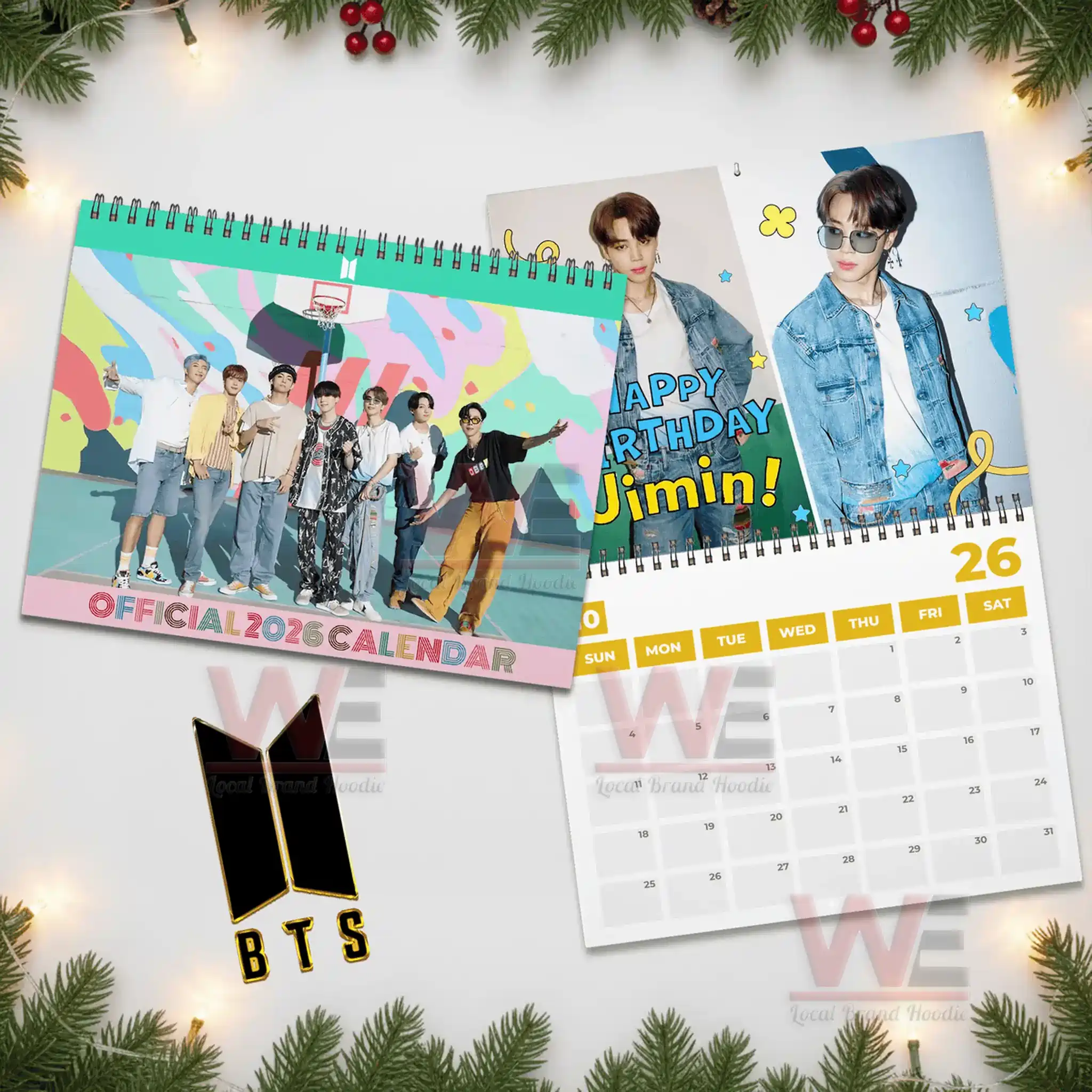 BTS Wall Calendar 2026 9 BTS Wall Calendar 2026 - Image 9