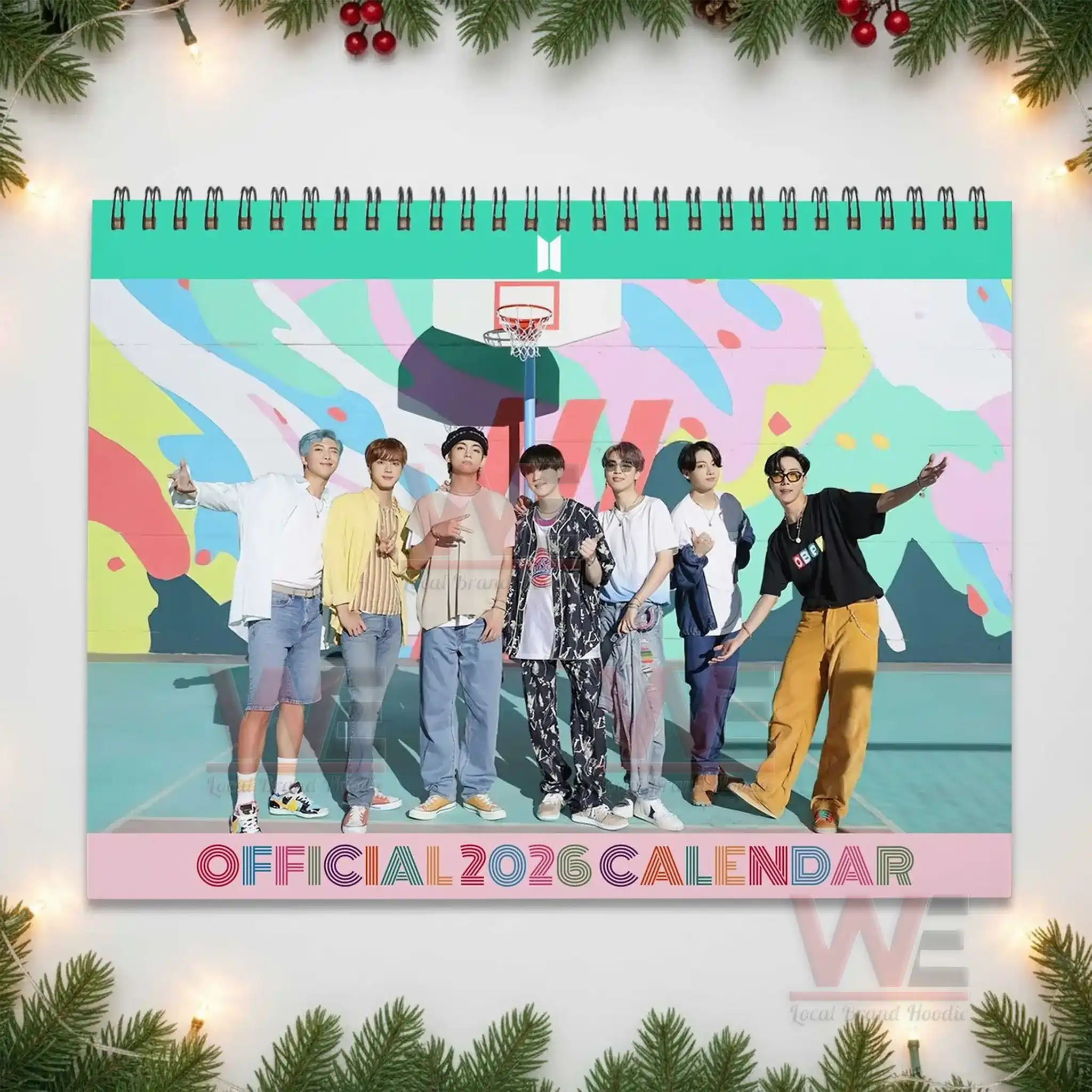 BTS Wall Calendar 2026 10 BTS Wall Calendar 2026 - Image 10