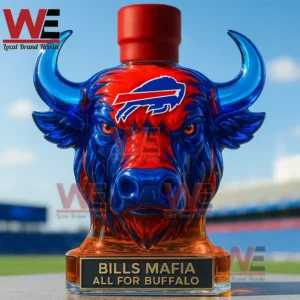 buffalo bills limited edition whiskey bottle img 4 4Ea8T