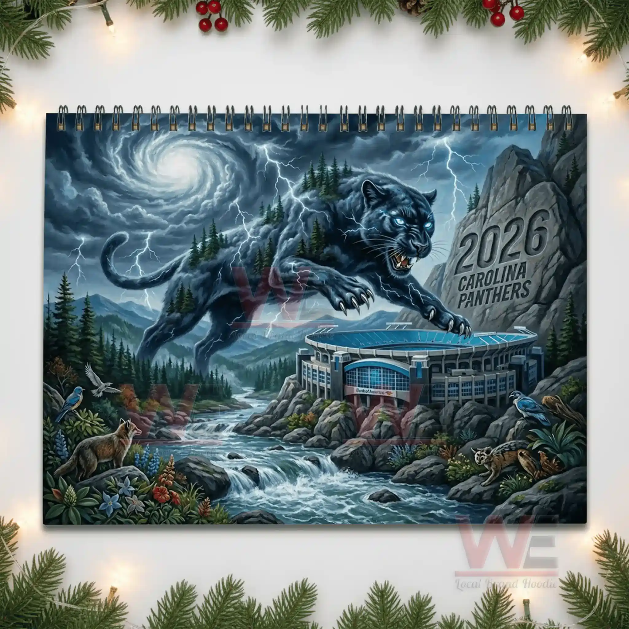 Carolina Panthers 2026 Wall Calendar 5 Carolina Panthers 2026 Wall Calendar - Image 5
