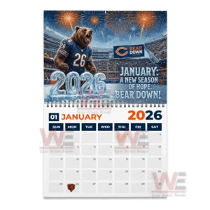 chicago bears 2026 wall calendar img 4 hYZqR