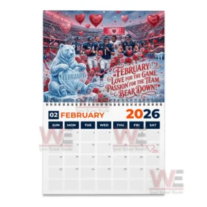 chicago bears 2026 wall calendar img 5 Kwc0l