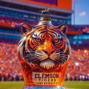 clemson tigers whiskey bottle img 4 BhHi1