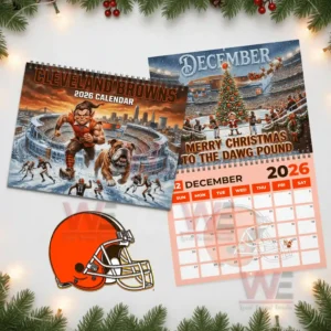 Cleveland Browns 2026 Wall Calendar 10 cleveland browns 2026 wall calendar img 4 Itw7c