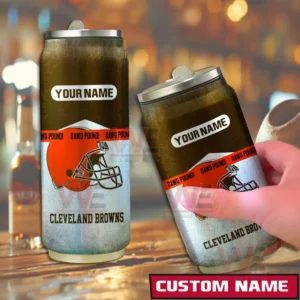 Cleveland Browns NFL Personalized Can Tumbler