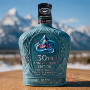 colorado avalanche 30th anniversary whiskey bottle img 10 7qIHr