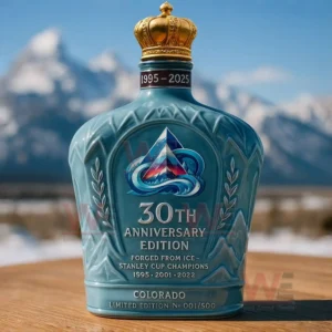 colorado avalanche 30th anniversary whiskey bottle img 14 iBgXl