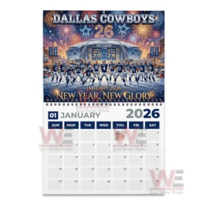Dallas Cowboys 2026 Wall Calendar 10 dallas cowboys 2026 wall calendar img 4 VR2qD