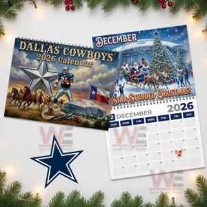 Dallas Cowboys 2026 Wall Calendar 11 dallas cowboys 2026 wall calendar img 5 e0UDv