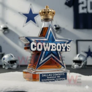 dallas cowboys 5x super bowl champions whiskey bottle img 5 ICSvl