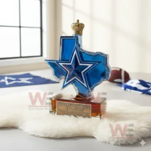 dallas cowboys 65th anniversary 1960 2025 custom whiskey bottle img 4 aDRIq
