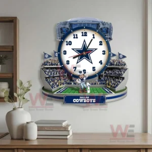 Dallas Cowboys Stadium Decorative 3D Wall Clock 9 dallas cowboys stadium decorative 3d wall clock img 4 RLNl8