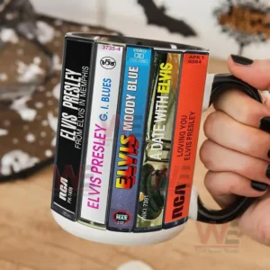 elvis presley albums cassette retro collection accent mug img 4 fgnIt