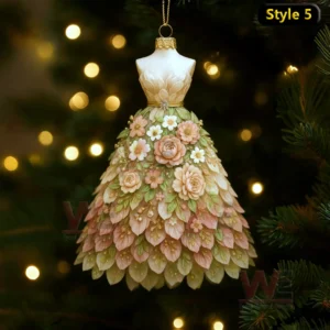 flower dress christmas ornament img 4 1Q4EI