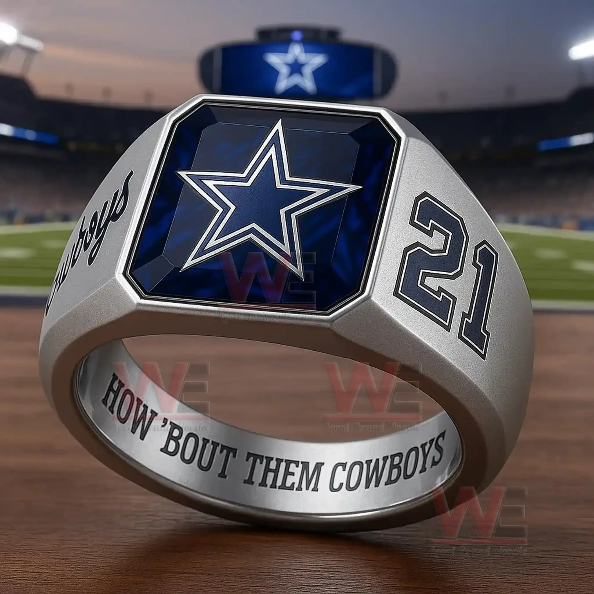 Football Team Crystal Spirit Ring 6 Football Team Crystal Spirit Ring - Image 6