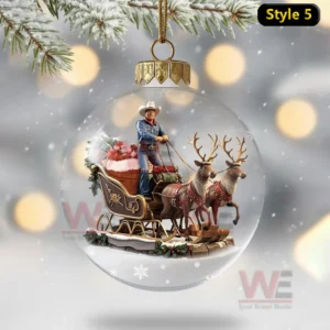 george strait king of country christmas ornament img 6 Dfq4x