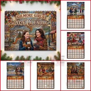 Gilmore Girls 2026 Wall Calendar 9 gilmore girls 2026 wall calendar img 4 bIPWg