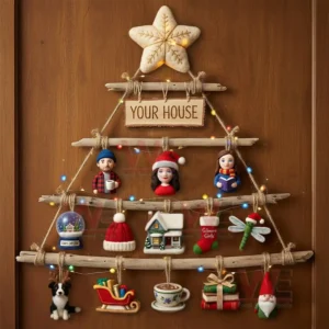 Gilmore Girls Premium Rustic Wall Christmas Tree