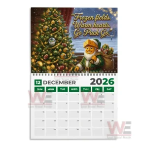 green bay packers 2026 wall calendar img 12 211QO