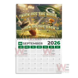 green bay packers 2026 wall calendar img 2 7cUTT