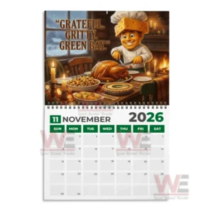 green bay packers 2026 wall calendar img 4 sPZmx