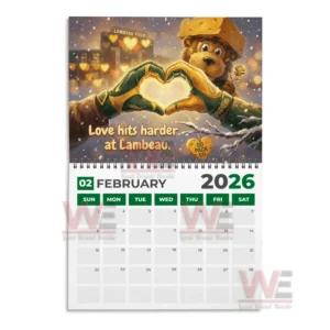 green bay packers 2026 wall calendar img 7 xsCps