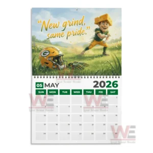 green bay packers 2026 wall calendar img 8 MynNM