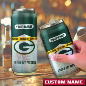 Green Bay Packers NFL Personalized Can Tumbler