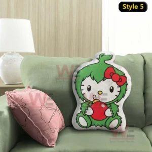 Grinch Hello Kitty Custom Shaped Pillow 10 grinch x hello kitty custom shaped pillow img 4 PRJyB