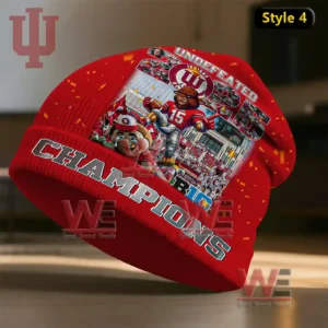 indiana hoosiers 2025 big ten champions beanie hat cap img 4 Ab7LN