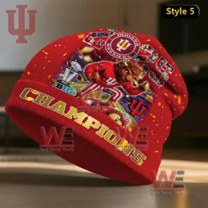 indiana hoosiers 2025 big ten champions beanie hat cap img 5 zVRNk
