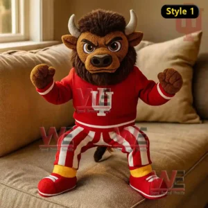 Indiana Hoosiers 2025 Big Ten Football Champions Plush Pillow