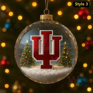 Indiana Hoosiers Football Christmas Ornament 12 indiana hoosiers football christmas ornament img 4 0Eehl