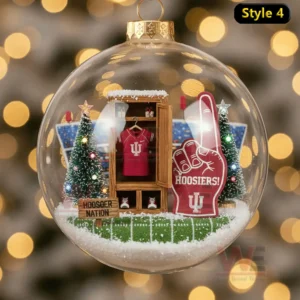 Indiana Hoosiers Football Christmas Ornament 13 indiana hoosiers football christmas ornament img 5 i4Igp
