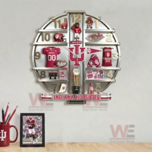Indiana Hoosiers Home Decorative 3D Wall Clock 9 indiana hoosiers home decorative 3d wall clock img 4 GMQlK