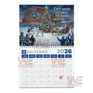 Indianapolis Colts 2026 Wall Calendar 12 indianapolis colts 2026 wall calendar img 5 FfgOk