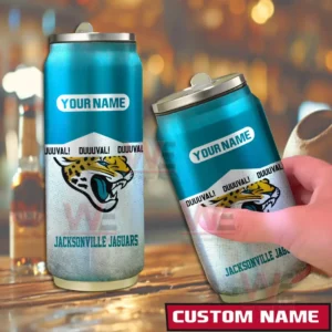 Jacksonville Jaguars NFL Personalized Can Tumbler