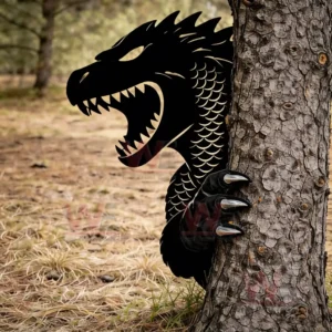 Kaiju Godzilla Metal Sign