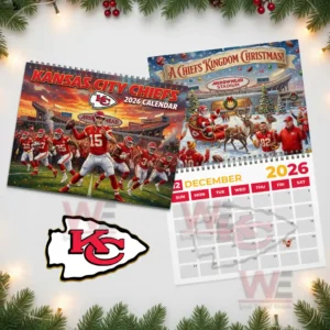 kansas city chiefs 2026 wall calendar img 4 uL5UK