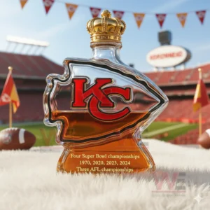 kansas city chiefs honor whisky bottle img 4 8RvUy