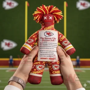 Kansas City Chiefs The Kansas City Dammit Doll