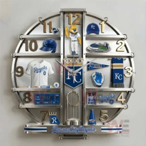 kansas city royals home decorative 3d wall clock img 4 kmRcG