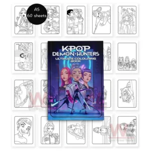 kpop demon hunters coloring book img 4 Vsy2C