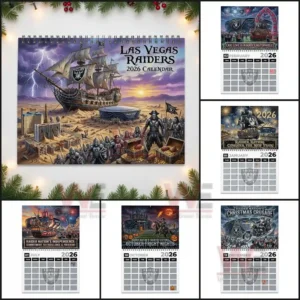 Las Vegas Raiders 2026 Wall Calendar 11 las vegas raiders 2026 wall calendar img 5 whGnJ