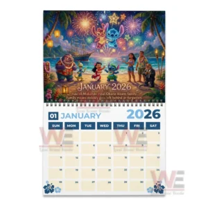 lilo and stitch ohana means family 2026 wall calendar img 4 jPnNV