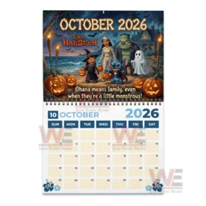 lilo and stitch ohana means family 2026 wall calendar img 5 S623G