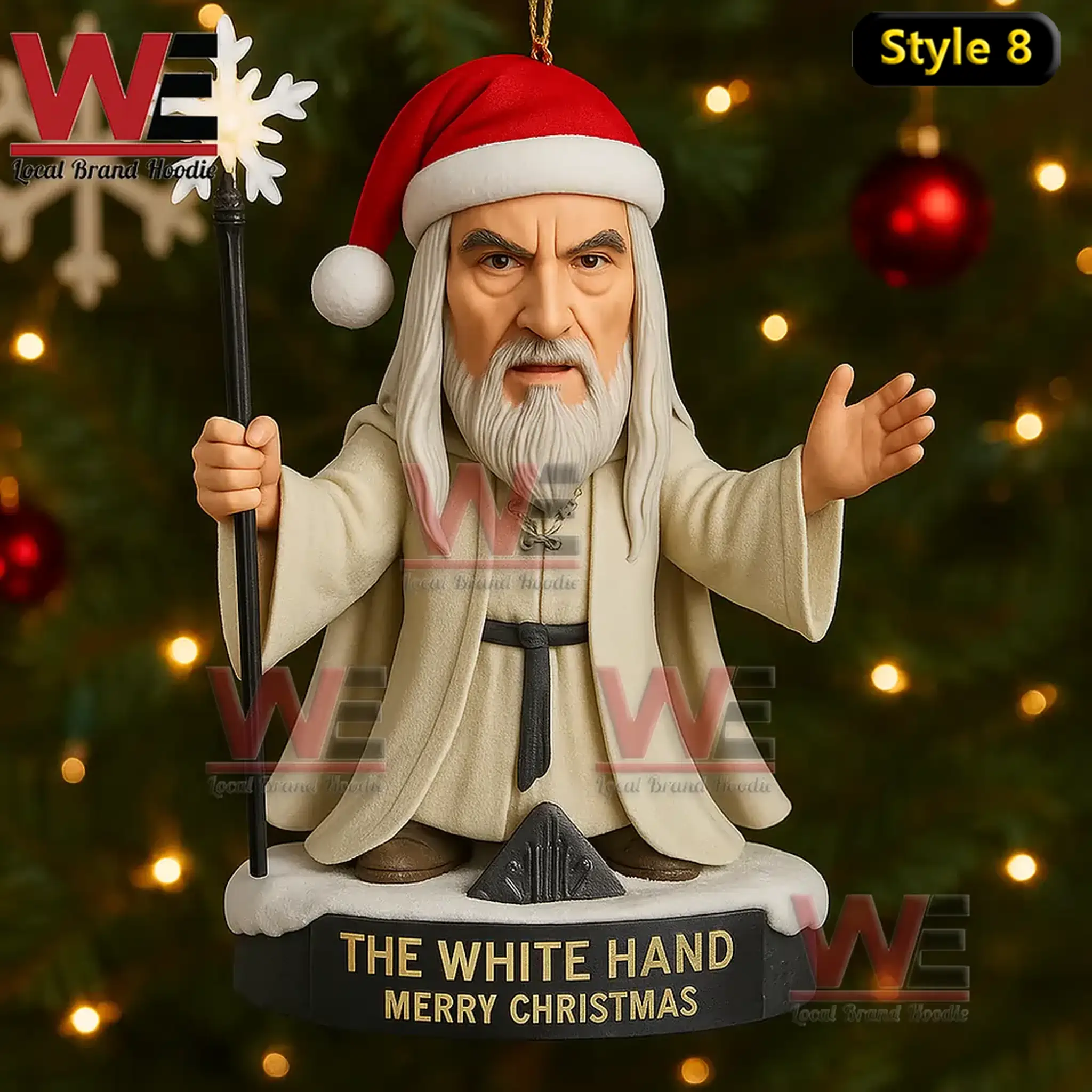 Lord of the Rings 25th Anniversary 2001-2026 Christmas Ornament 8 Lord of the Rings 25th Anniversary 2001-2026 Christmas Ornament - Image 8