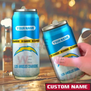 Los Angeles Chargers NFL Personalized Can Tumbler