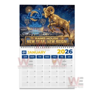 Los Angeles Rams 2026 Wall Calendar 10 los angeles rams 2026 wall calendar img 4 iw340