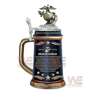 Marine Corps 250th Anniversary Porcelain Beer Stein 9 marine corps 250th anniversary porcelain stein img 4 zvhvI